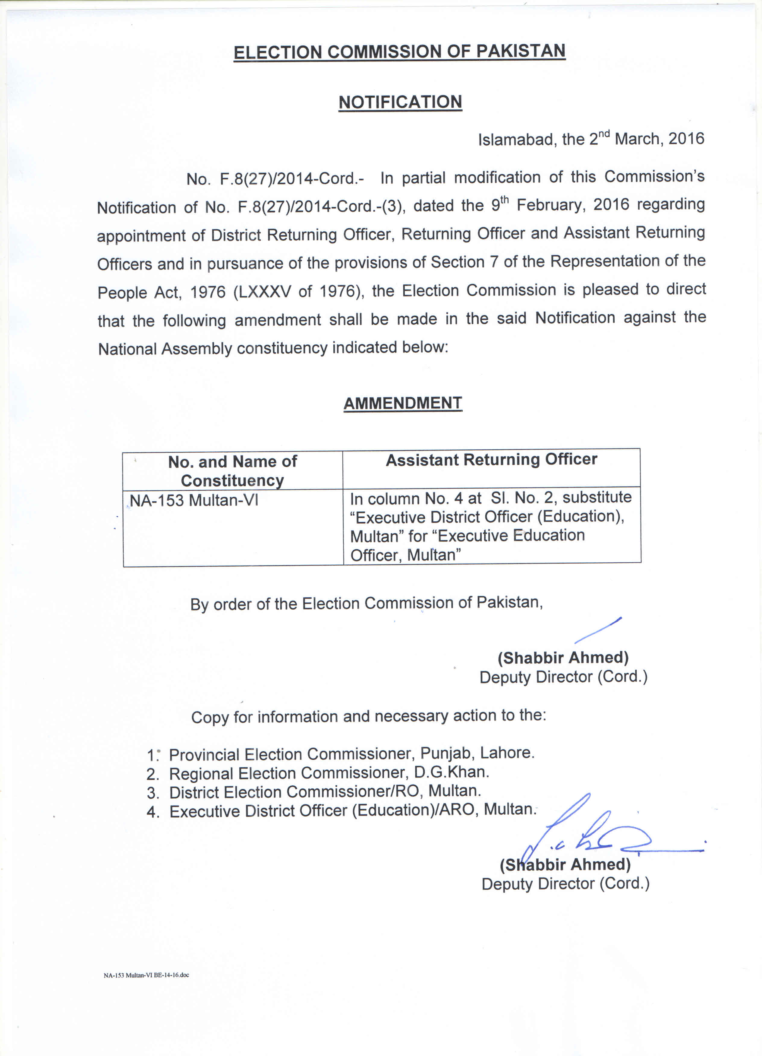 Election Commission of Pakistan