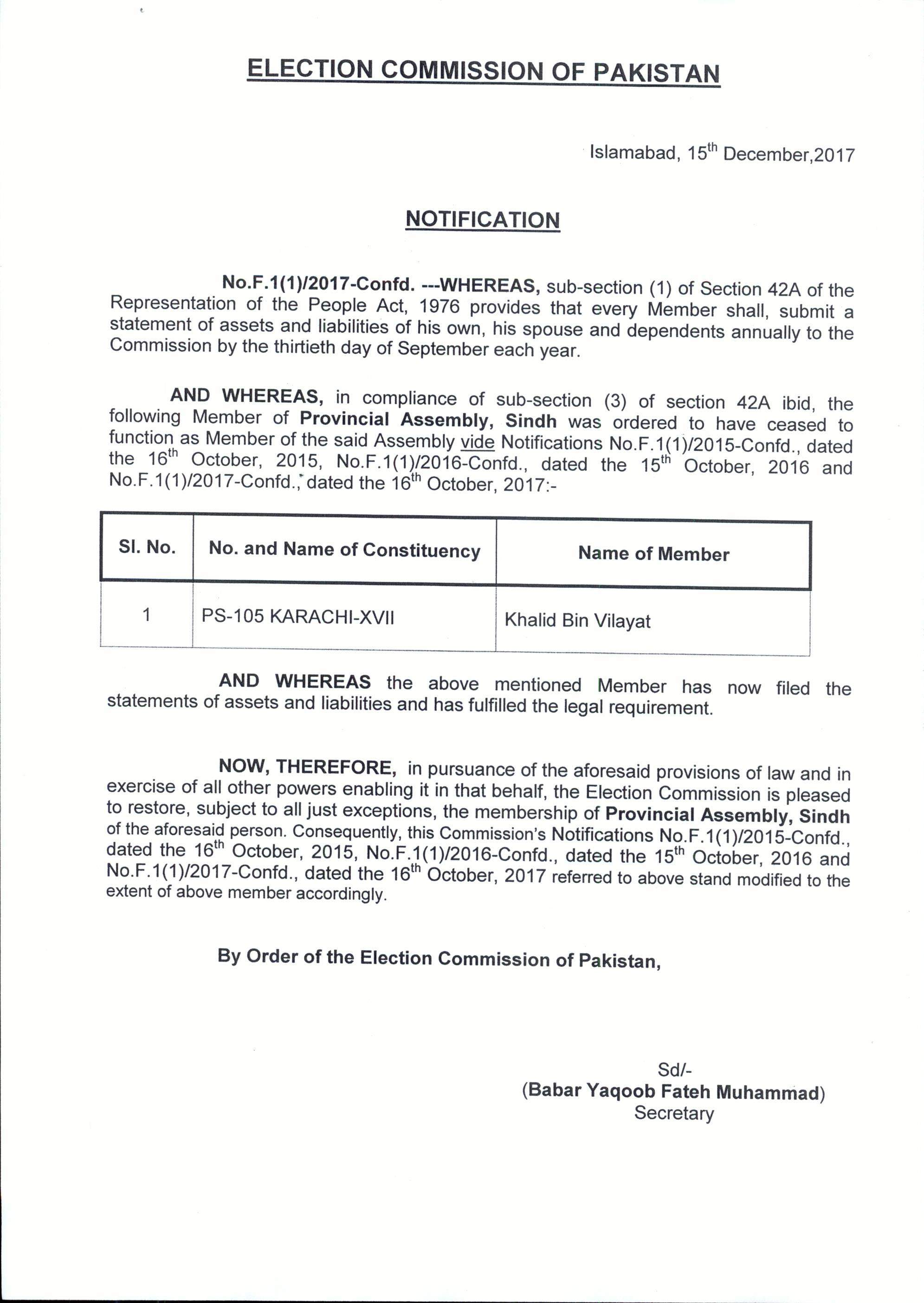 Election Commission Of Pakistan