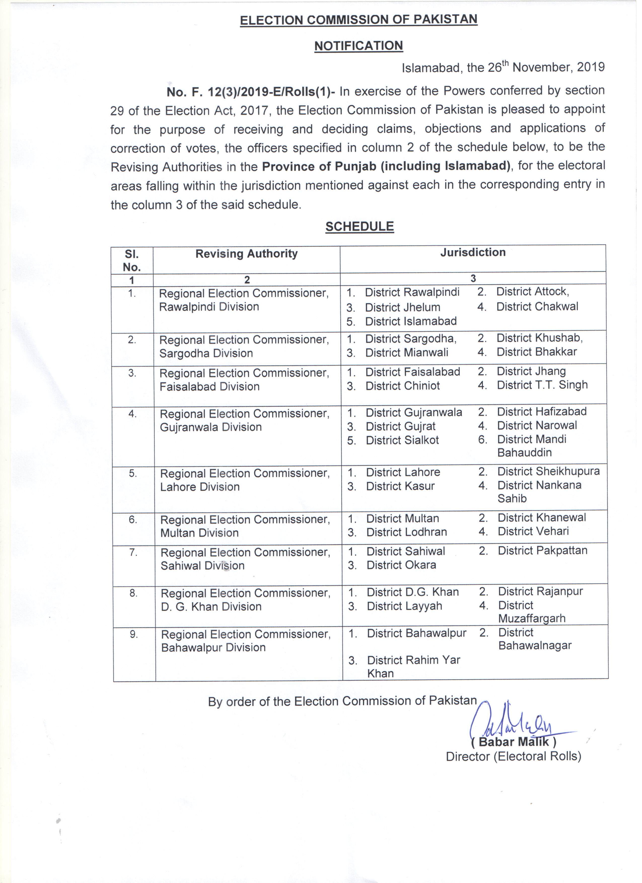 Election Commission of Pakistan