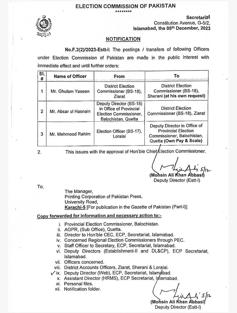 Election Commission of Pakistan