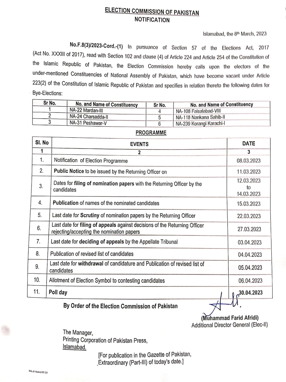 Election Commission of Pakistan